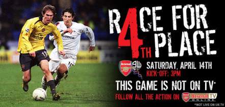 Alex Hleb's Race for 4th place